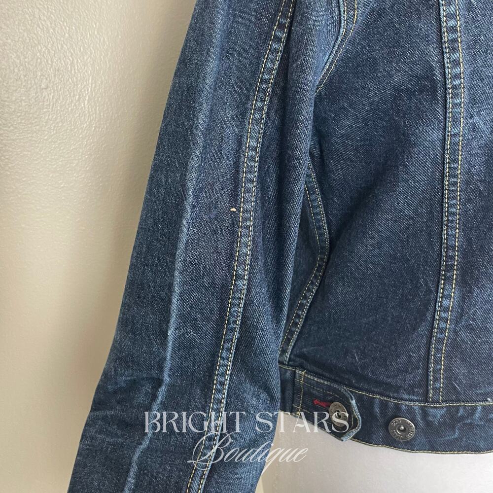 Rare Denim Jacket ALT Wash ASO Buffy Summers Buffy the Vampire Slayer Y2K Blue - Picture 10 of 11